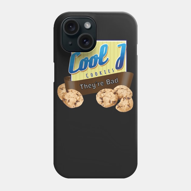 Cool J Cookies Phone Case by dryweave