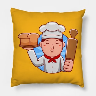 Baker Man Pillow