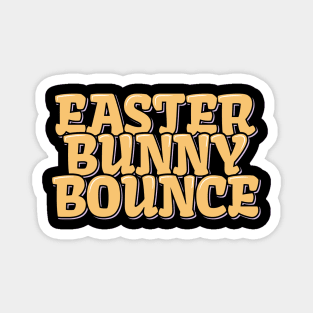 Easter Bunny Bounce Magnet