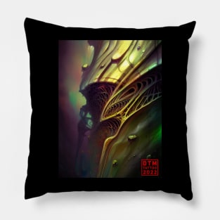 Metal looking bio organic Pillow