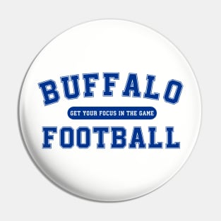 Buffalo Football College Pin