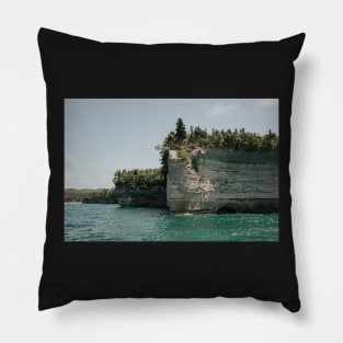 Pictured Rocks Battleship Rocks Pillow