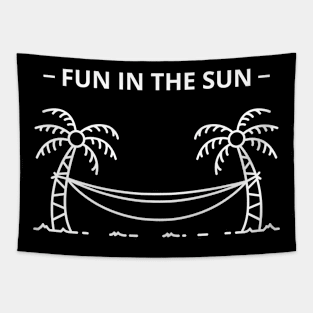 fun in the sun Tapestry