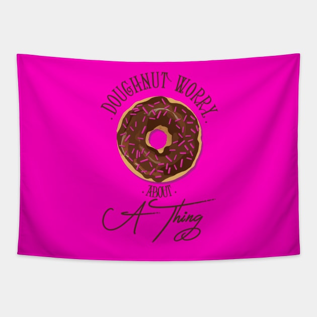 Doughnut Come For Me Tapestry by DapperDanSays