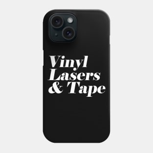 Vinyl Lasers & Tape Phone Case