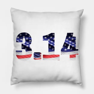 American Pi Pillow