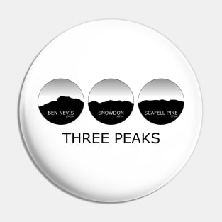 UK National Three Peaks Pin