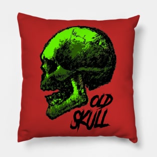 Old Skull Pillow