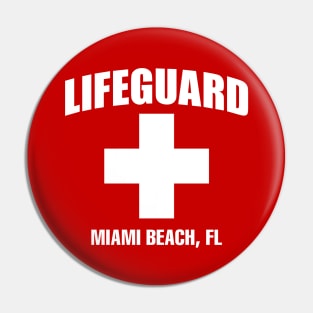 Lifeguard Miami Beach Pin