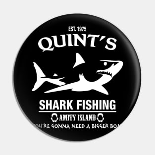 Quint's Shark Fishing Pin