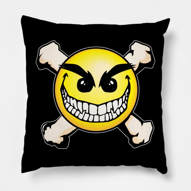 Smiley Pillow by triggerleo