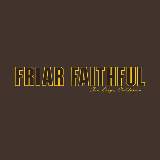 Friar Faithful (Brown & Gold) by The Friar Faithful 