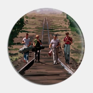 Stand by Me Illustration Pin