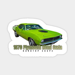 1970 Plymouth Hemi Cuda Hardtop Coupe Magnet