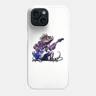 Punk Rock Iguana Phone Case