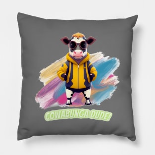 Cowabunga Dude Pillow