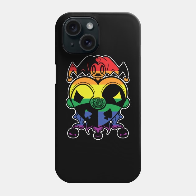 Pride Jester Phone Case by VooDudeDesigns