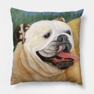 English Bulldog Pillow