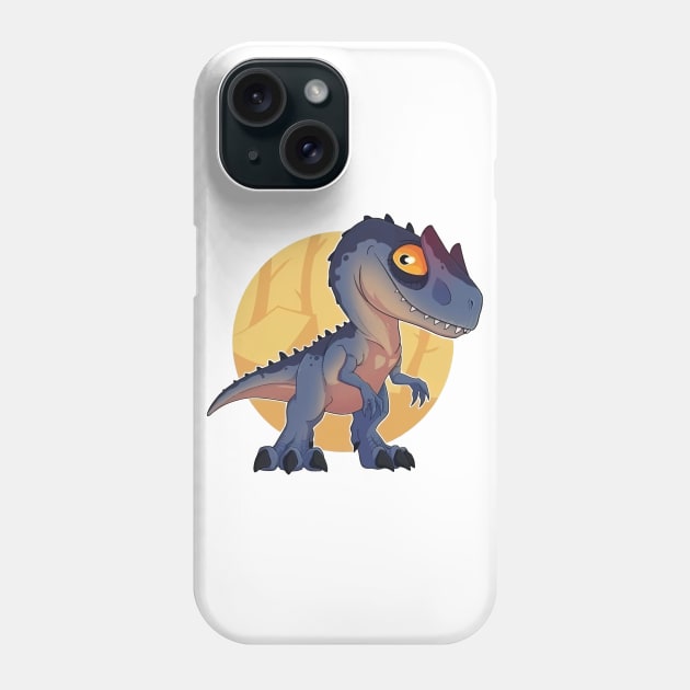 Colorful Dino Phone Case by WorldDinosaurs