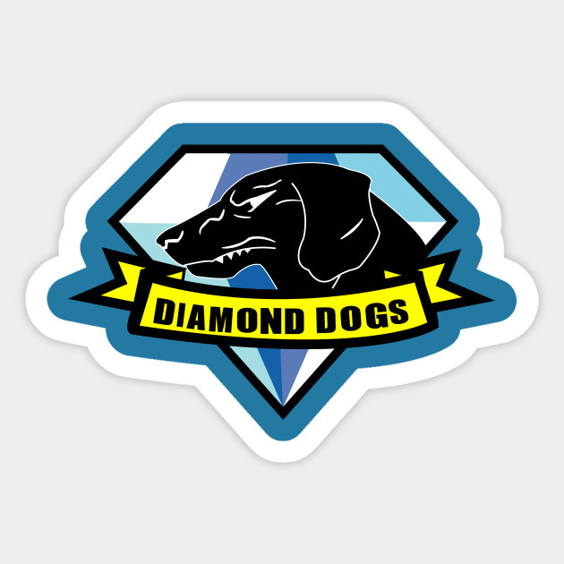 Diamond Dogs - Diamond Dogs - Sticker