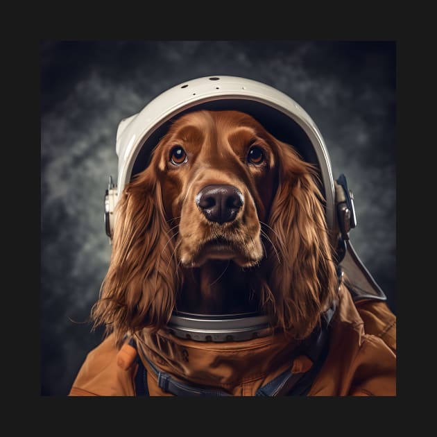 Astro Dog - Irish Setter by Merchgard