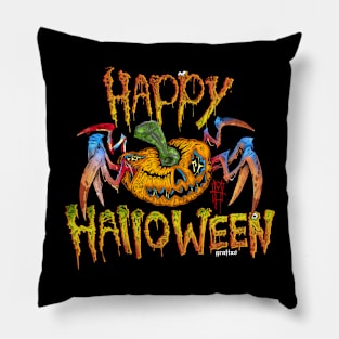 Happy Halloween by Grafixs©/ Miguel Heredia Pillow