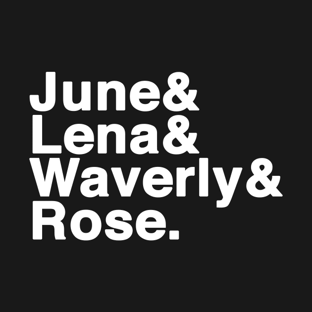 June & Lena & Waverly & Rose. by ykfyc