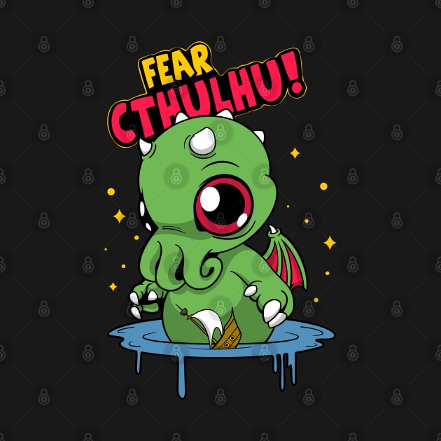 Fear Cthulhu by Malakian Art