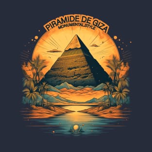 Giza Pyramid by Monumental.Style T-Shirt