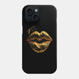 Kid Relic Gold Viper Kiss Phone Case