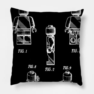 LEGO Minifig Patent Pillow