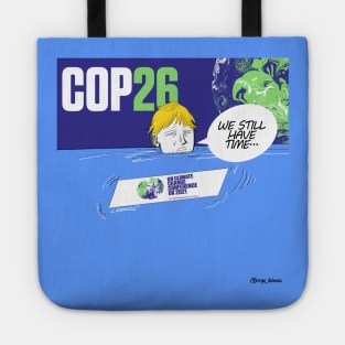 we still have time to face climate change, says boris in cop26 Tote