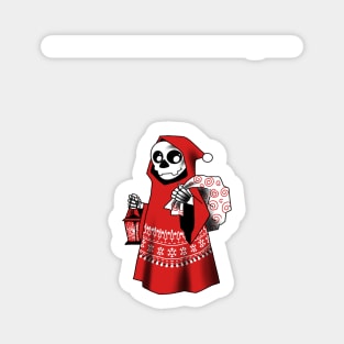 Santa Grim - Spooky Christmas Magnet