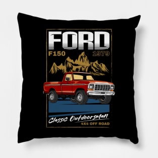 American F150 Pickup Car Pillow