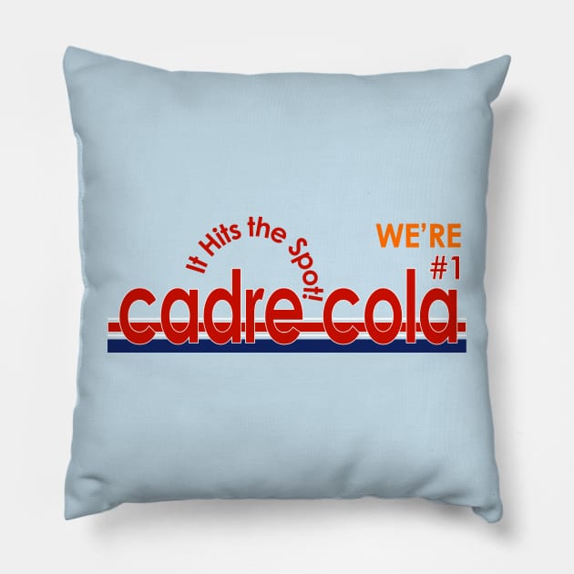 Cadre Cola - We're No 1 Pillow by Meta Cortex