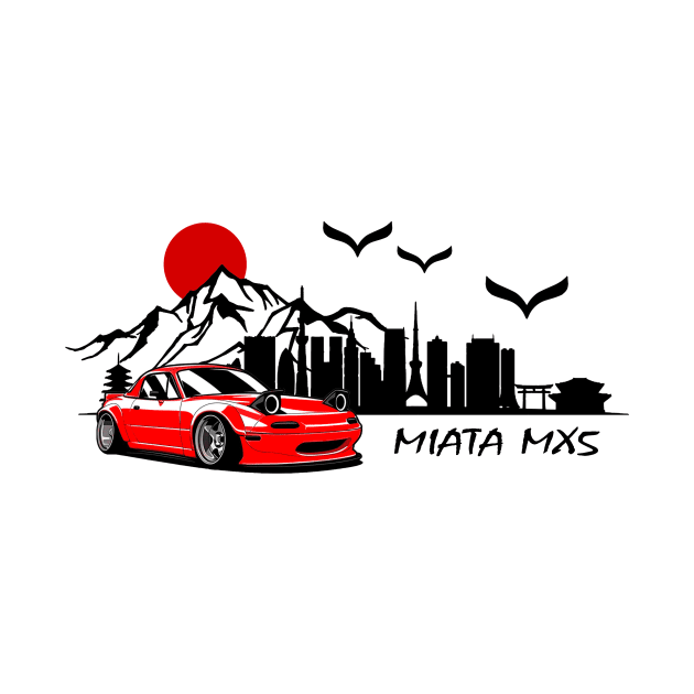 Mazda Miata MX5, JDM Car by T-JD