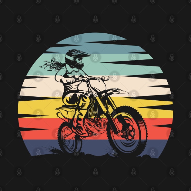 Retro Motocross by Dojaja