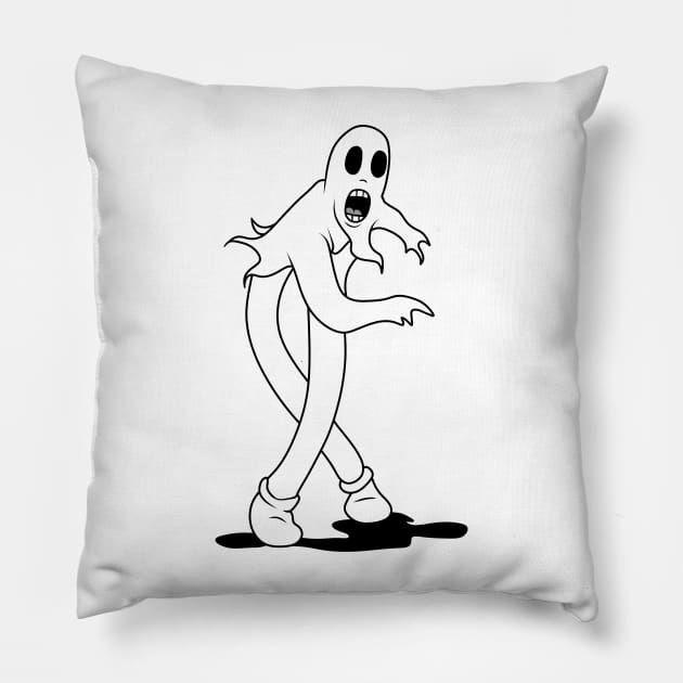 ghost Pillow by Antho