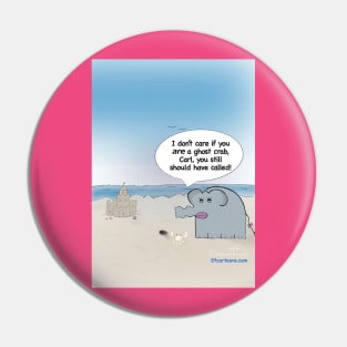 Enormously Funny Cartoons Ghosting Pin