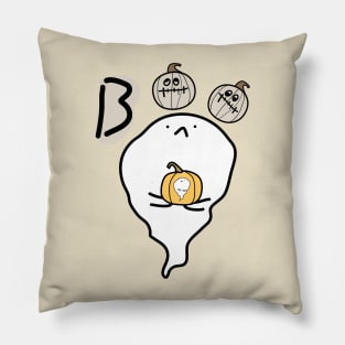 Boo cute Halloween ghost Pillow