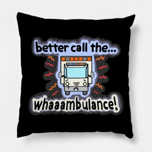 Whaaambulance! Pillow