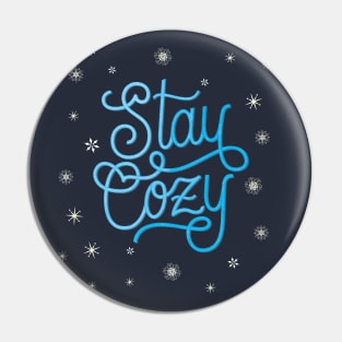 Stay Cozy Pin