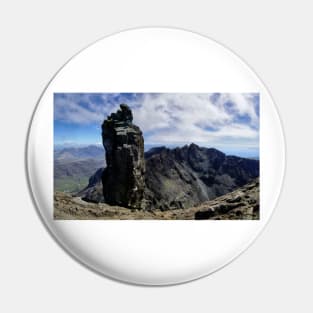 Climbers on Sgurr Dearg (the  Inaccessible Pinnacle) Pin