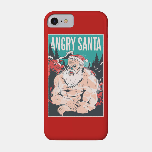 Angry Santa Angry Santa Phone Case Teepublic We are a phone number lookup service offered online totally free. angry santa by madeinchorley