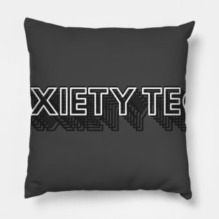 AnxietyTech BW Pillow