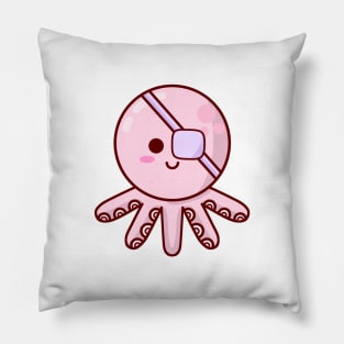 Kawaii Pirate Octopus Pillow