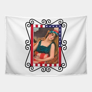 Sleepy America Tapestry