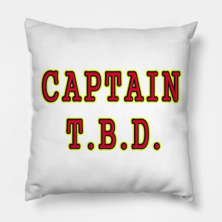 Captain TBD Pillow