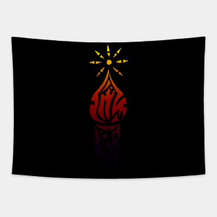 Tribal: Candle Inner Light Tapestry