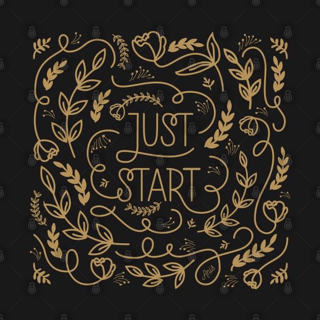 Just Start by AnisIllustration